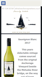 Mobile Screenshot of anchoragewines.co.nz